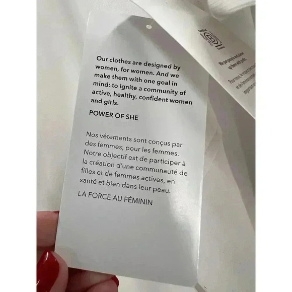 NEW WITH TAGS ATHLETA Triumph Hoodie Jacket Women's Size Small White RETAIL $108 - Picture 4 of 14